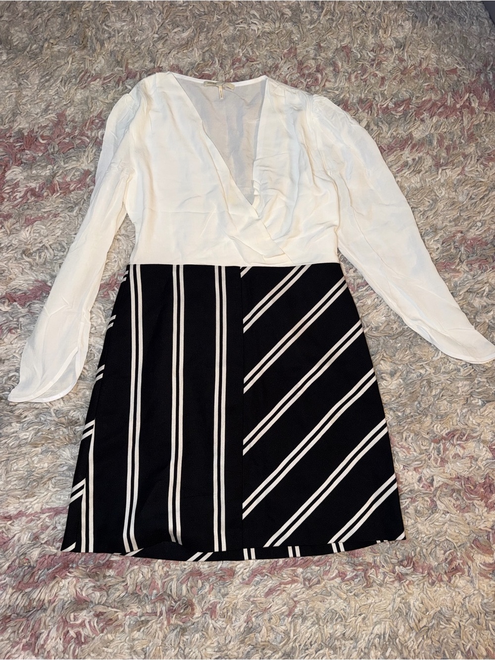 Maje long sleeve dress 4